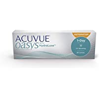 ACUVUE® OASYS 1-Day for ASTIGMATISM con tecnología HydraLuxe™ - Lentillas diarias - protección UV - 30 lentes
